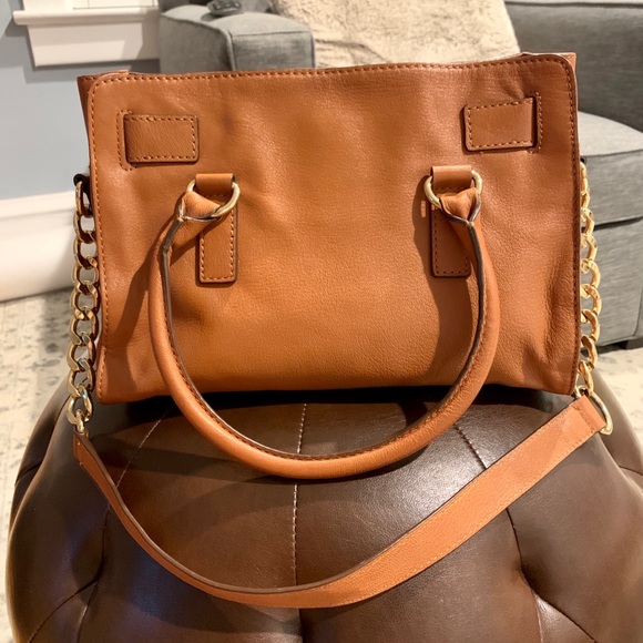 Michael Kors Hamilton Tote, Medium, Cognac - Picture 2 of 5